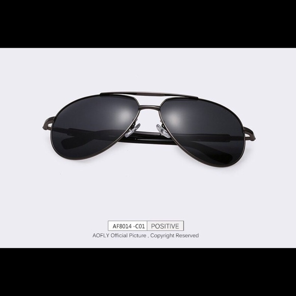 AOFLY Authentic Aviator Men's Sunglasses - Picture 3 of 8